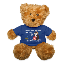 Load image into Gallery viewer, Soft Teddy Bear - Warm Hugs - royal blue