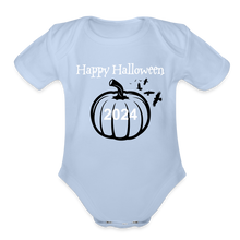 Load image into Gallery viewer, Organic Short Sleeve - Happy Halloween - sky